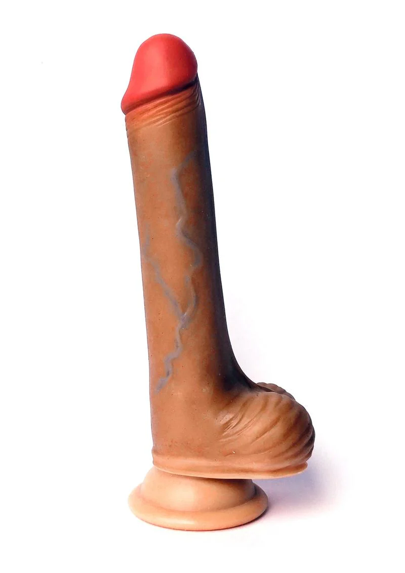 Skintastic So Vein Realistic Dildo with Balls Waterproof - Image 5