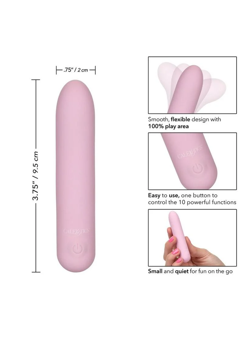 Slay #Charmme Silicone Rechargeable Mini Vibrator - Image 4