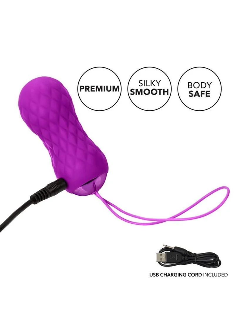 Slay #Spinme Silicone Rechargeable Rotating Vibrator with Remote Control - Image 3