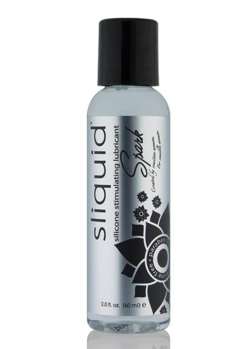 Sliquid Naturals Spark Booty Buzz Silicone Stimulating Lubricant - Image 2