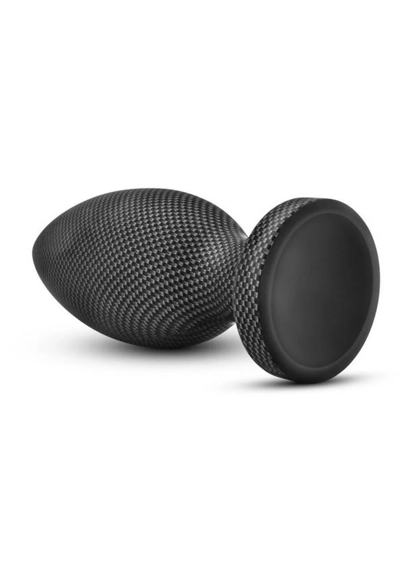 Spark Silicone Butt Plug - Large - Carbon Fiber - Image 4