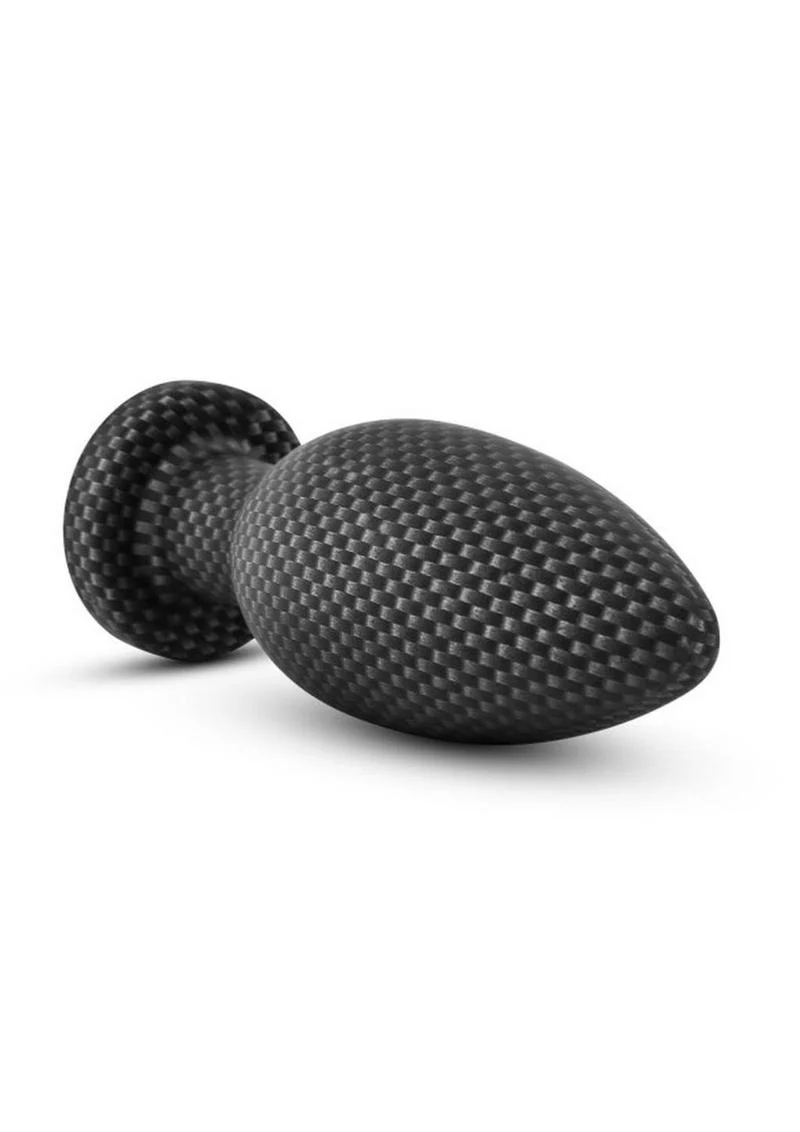 Spark Silicone Butt Plug - Small - Carbon Fiber - Image 3