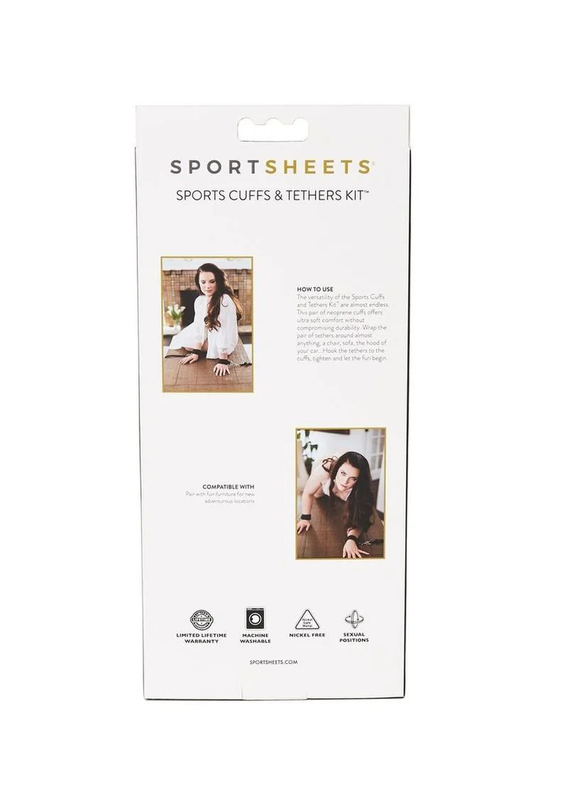 Sportsheets Sport Cuffs and Tethers Kit - Image 4