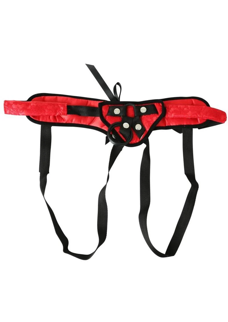 Sportsheets Sunrice Lace Corsette Strap-On Adjustable Harness - Image 3