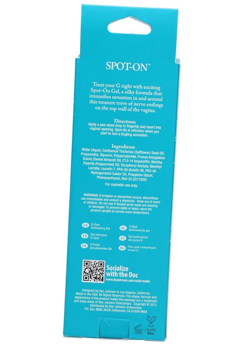 Spot On G-Spot Stimulating Gel For Women - Image 4