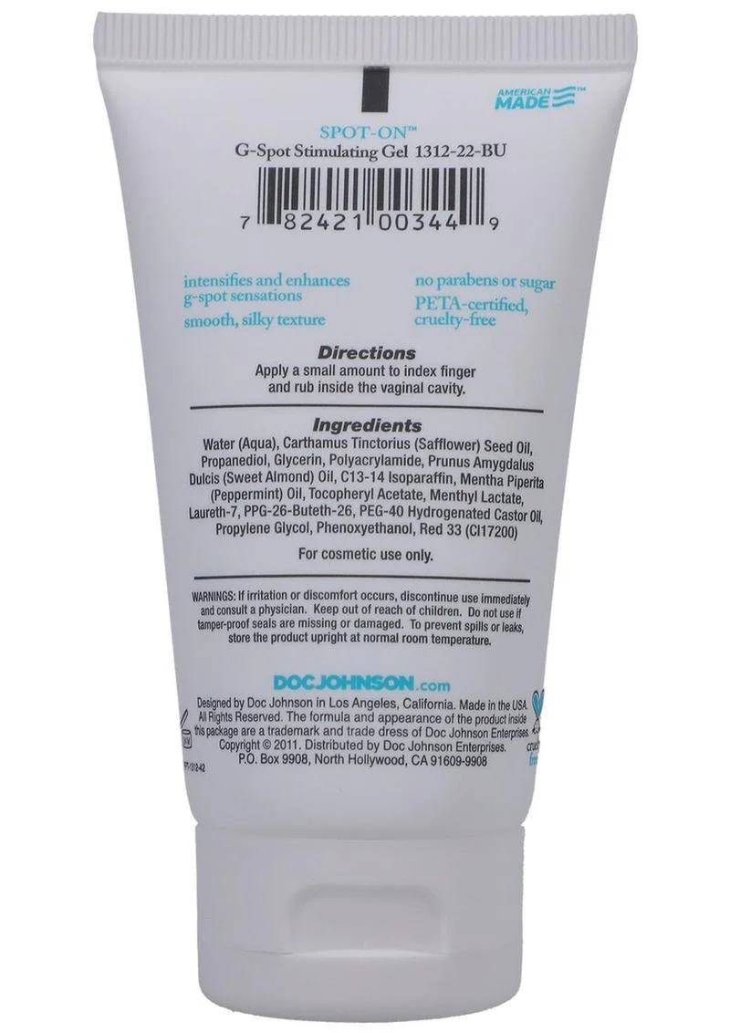 Spot On G-Spot Stimulating Gel For Women - Image 5
