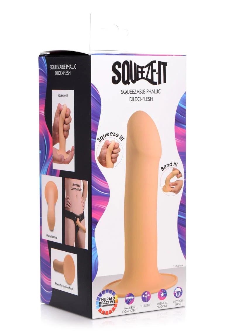 Squeeze-It Squeezable Phallic 6.75in Dildo - Image 6
