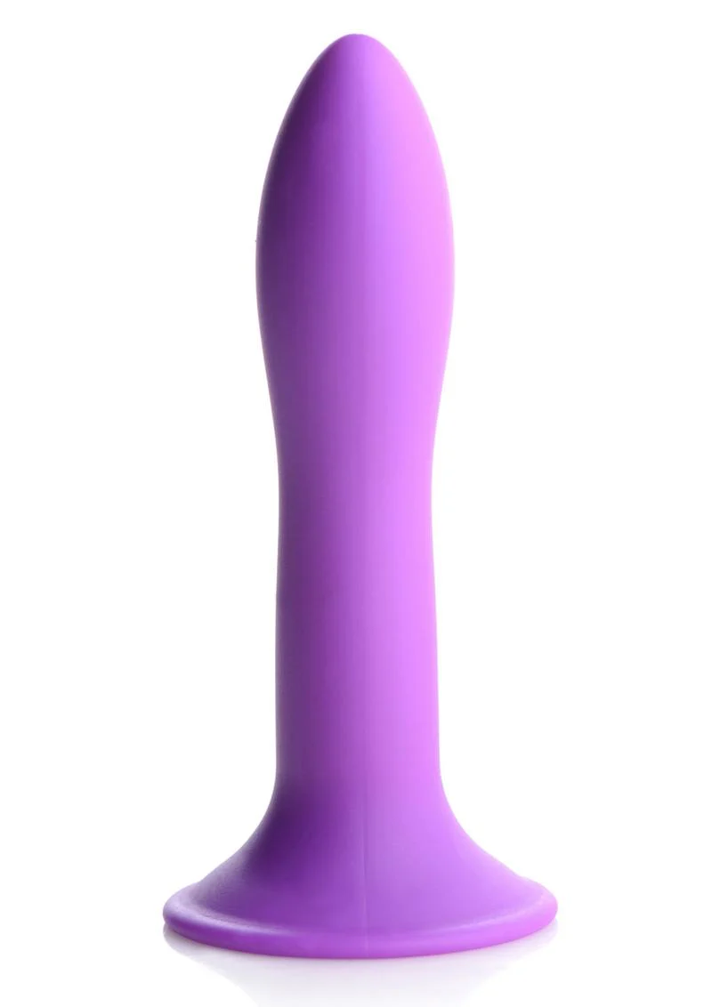 Squeeze-It Squeezable Slender Silicone Dildo - Image 5