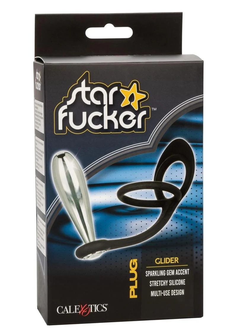 Star Fucker Glider Plug Silicone Dual Enhancer - Image 2