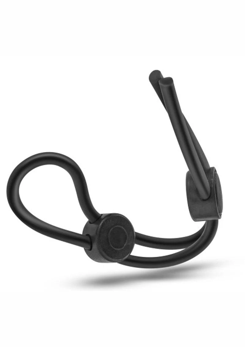 Stay Hard Silicone Double Loop Cock Ring