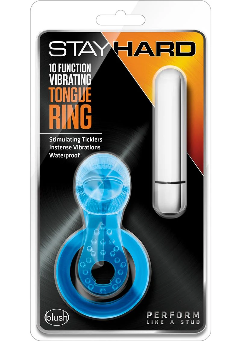 Stay Hard Vibrating Tongue Ring - Image 2