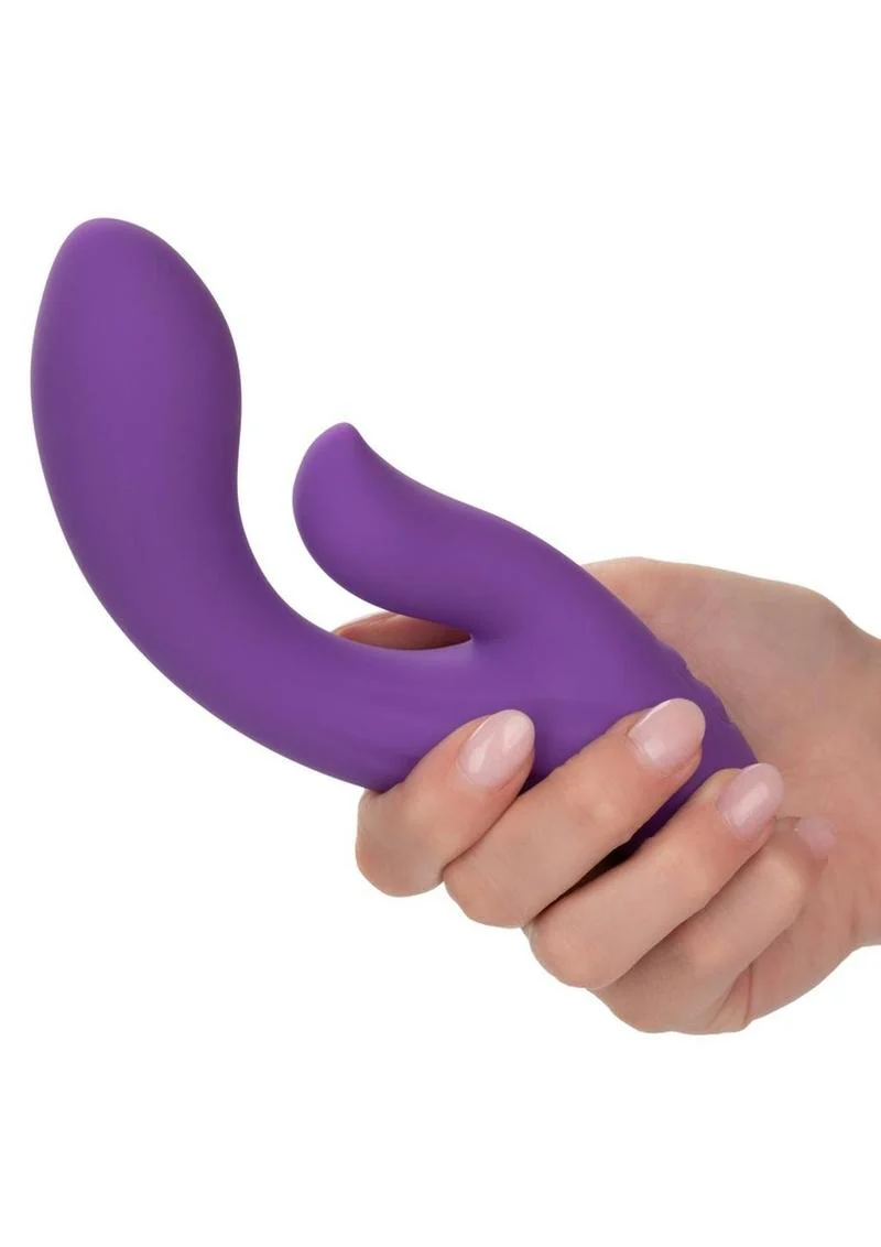 Stella Liquid Silicone Dual Pleaser Rechargeable Vibrator - Image 4