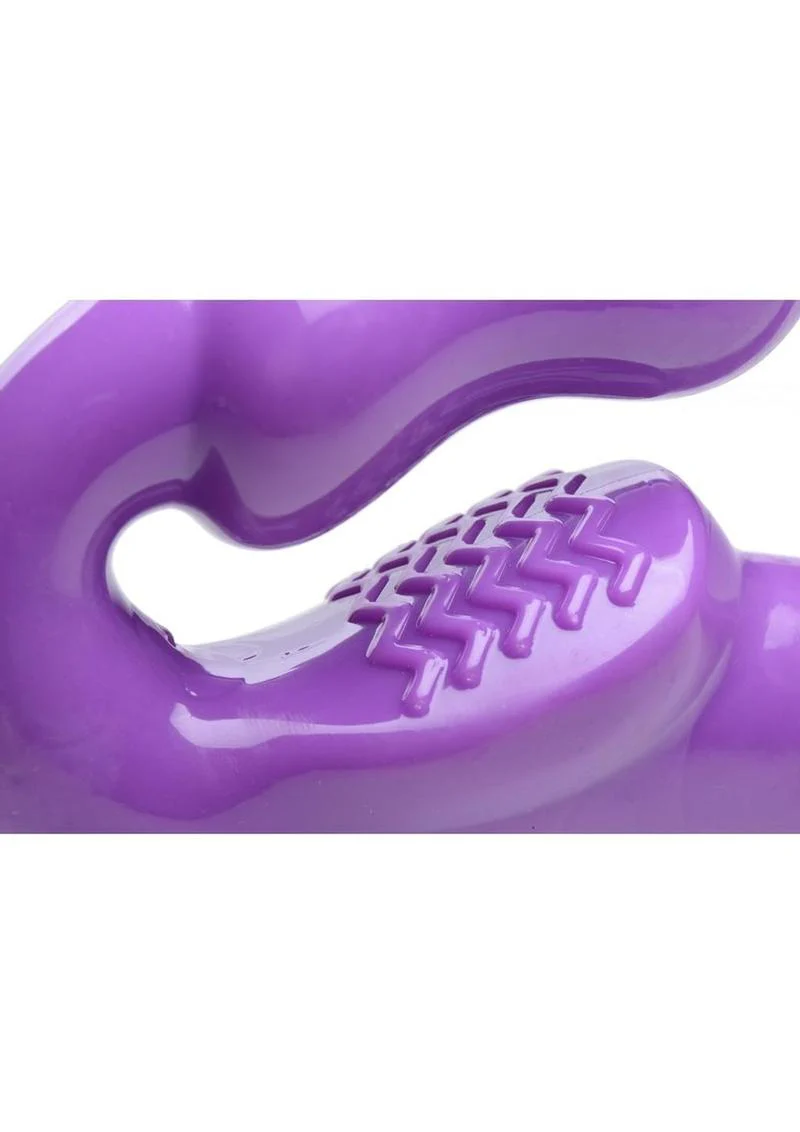 Strap U 7x Revolver Thick Vibrating Strapless Strap-On Dildo - Image 3