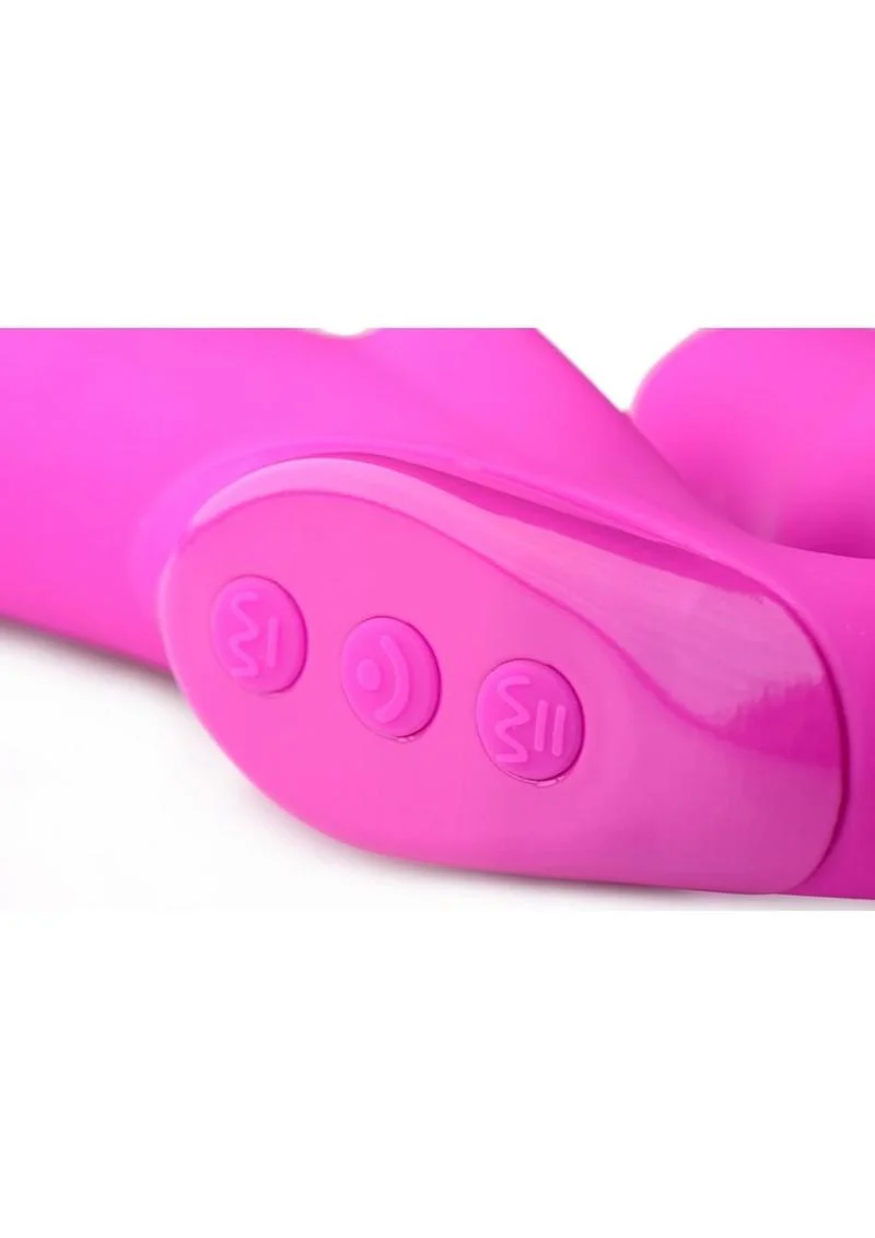 Strap U Evoke Super Charged Rechargeable Silicone Vibrating Strapless Strap-On - Image 7