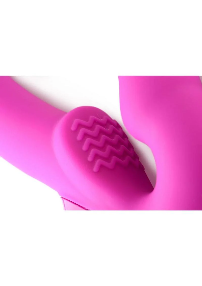 Strap U Evoke Super Charged Rechargeable Silicone Vibrating Strapless Strap-On - Image 8
