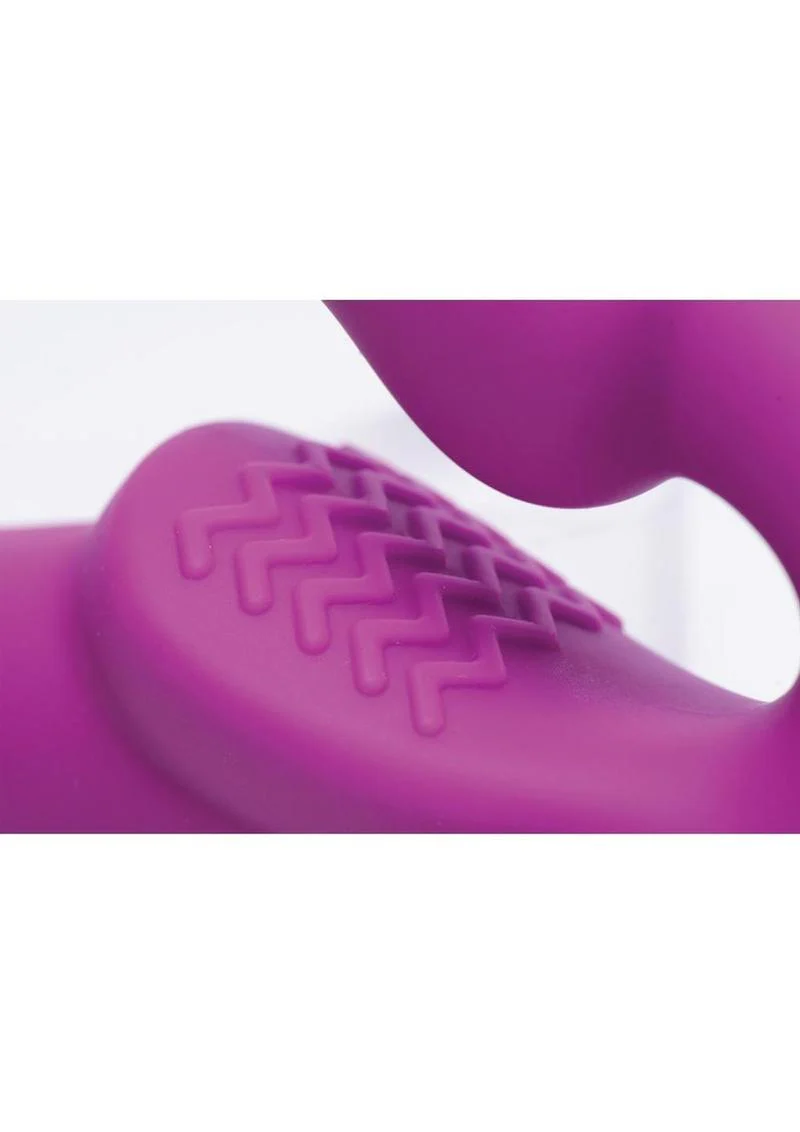 Strap U Evoke Vibrating Silicone Strapless Strap-On - Image 4