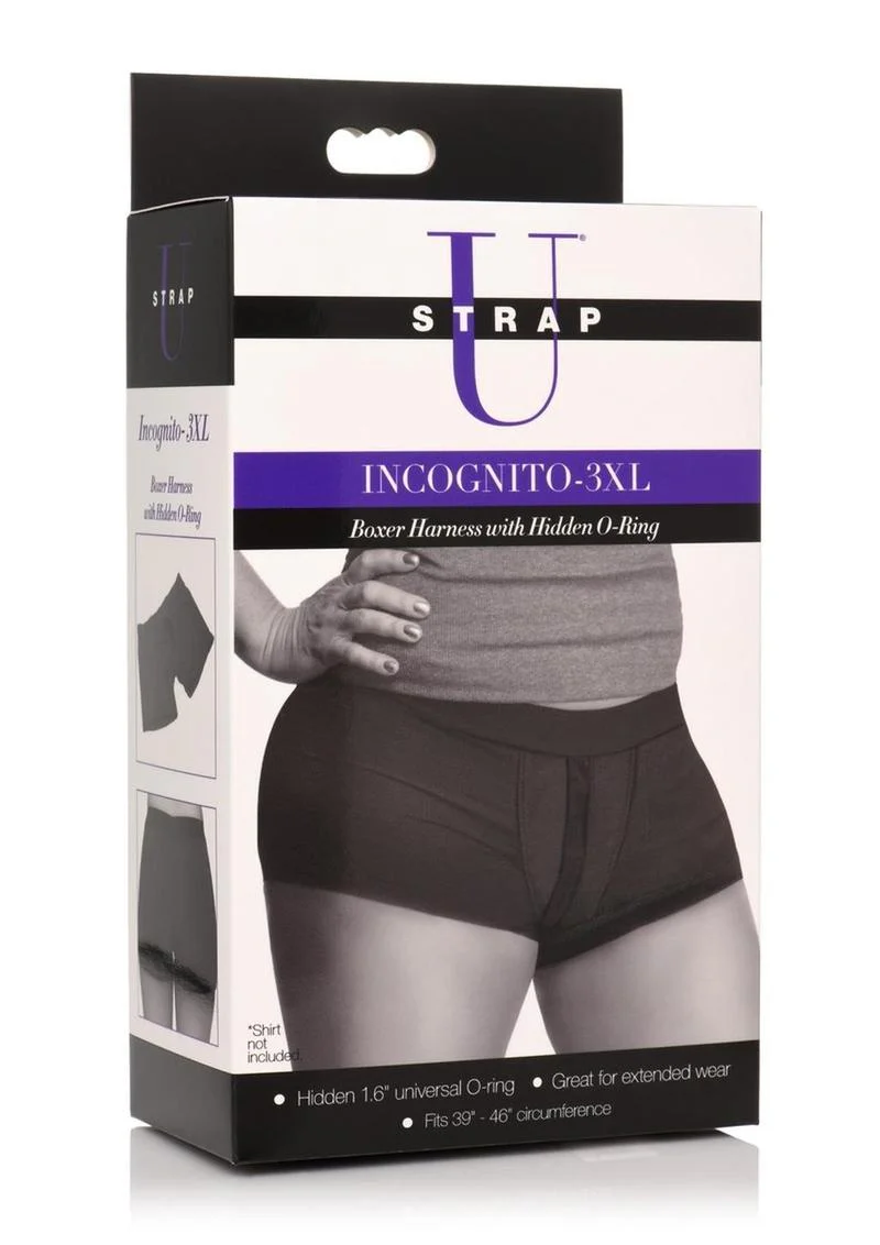 Strap U Incognito Boxer Harness with Hidden O-Ring - Image 10