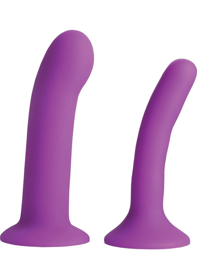Strap U Incurve Silicone G-Spot Duo Dildo