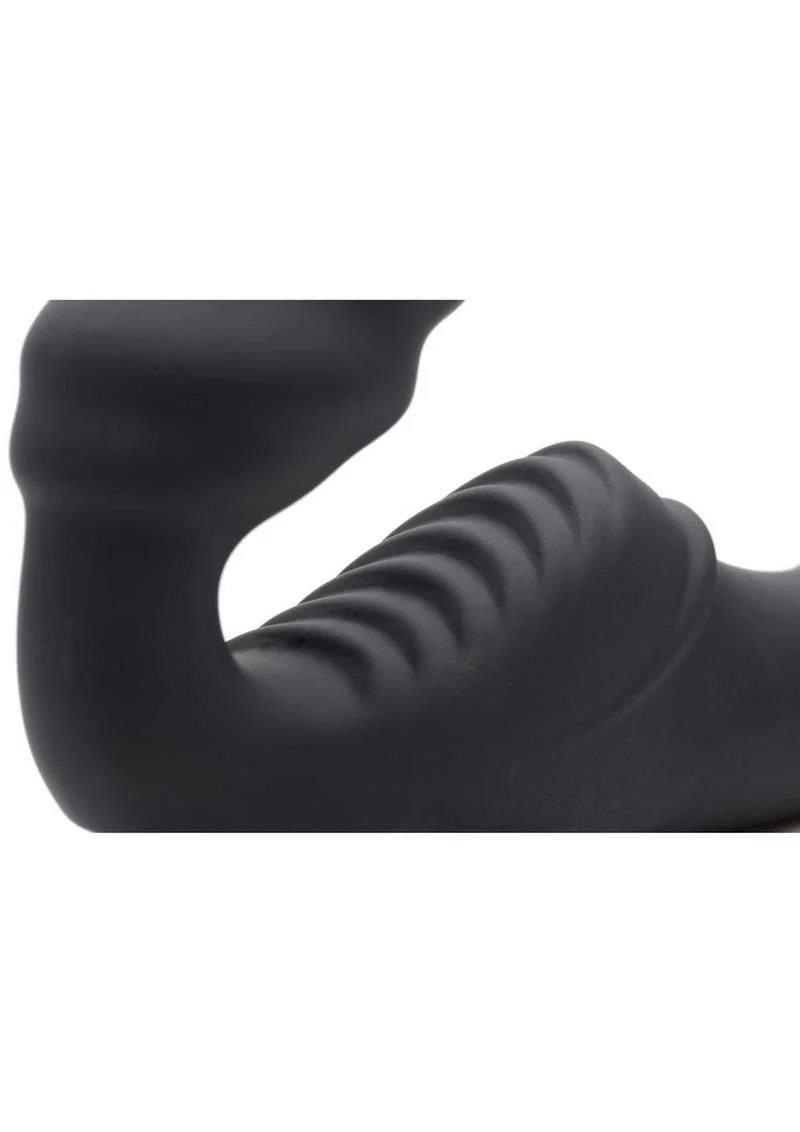 Strap U Slim Rider Rechargeable Silicone Strapless Strap-On - Image 3
