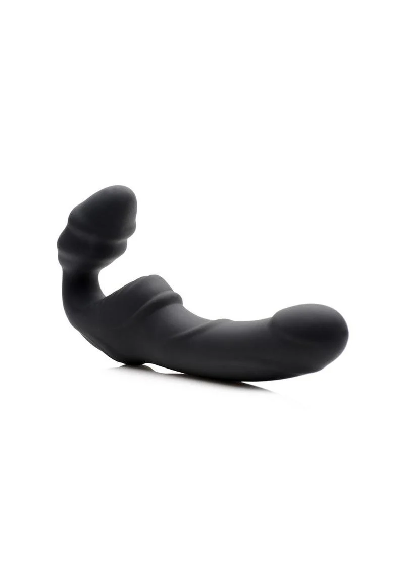 Strap U Slim Rider Rechargeable Silicone Strapless Strap-On - Image 4
