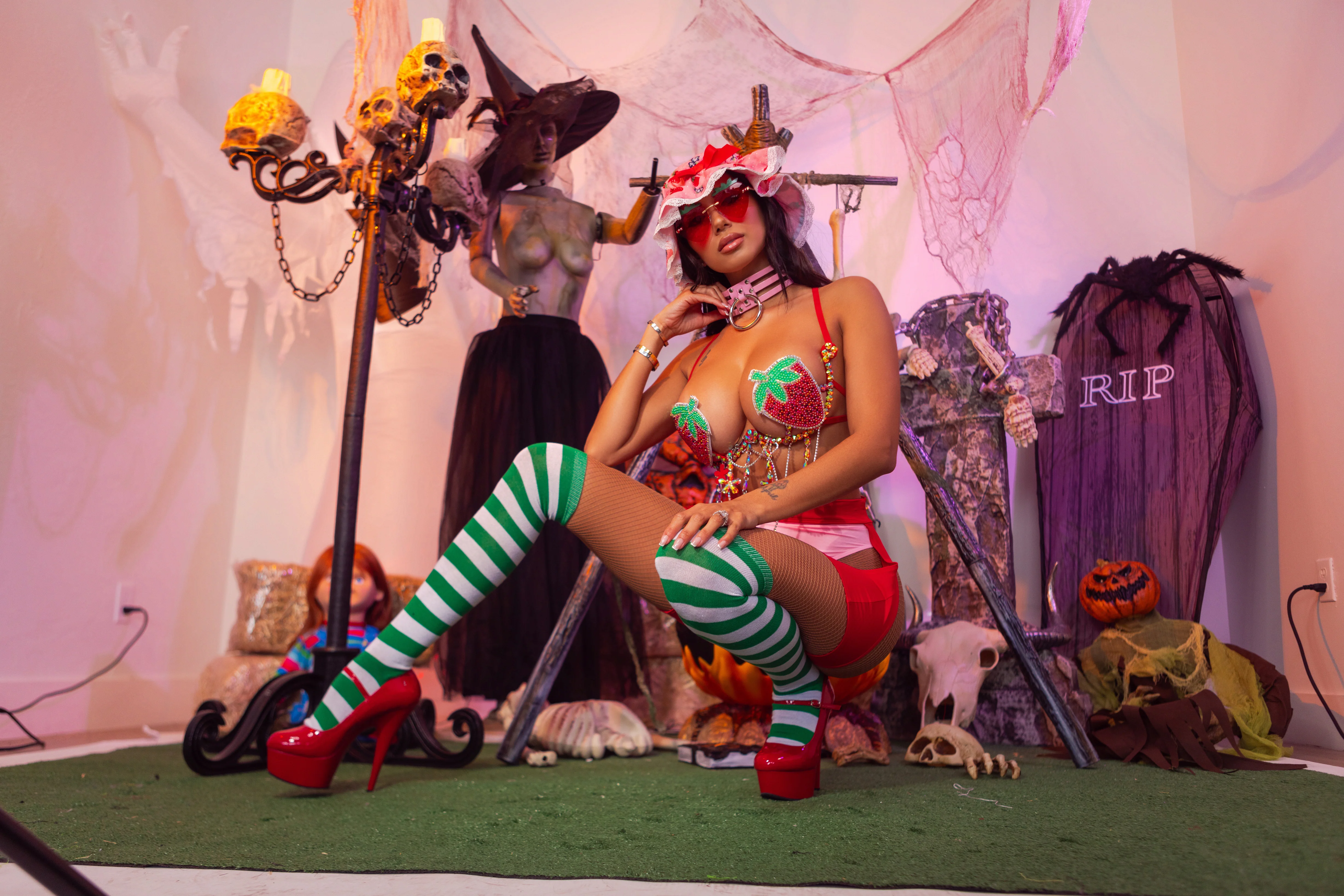 Exclusive Strawberry Dessert Costume - Image 4