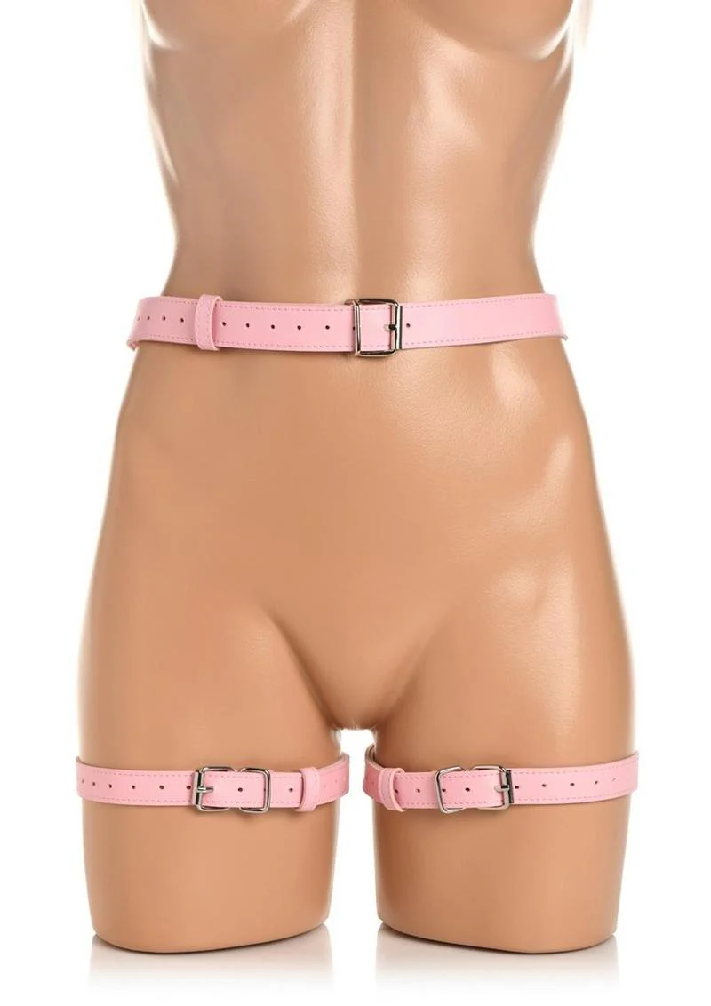 Strict Bondage Harness with Bows - Image 7