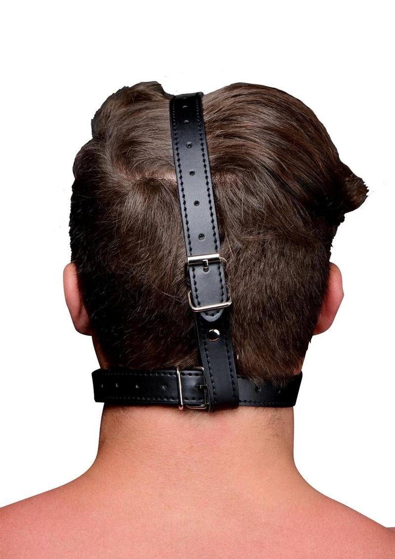Strict Head Harness with Ball Gag - Image 4