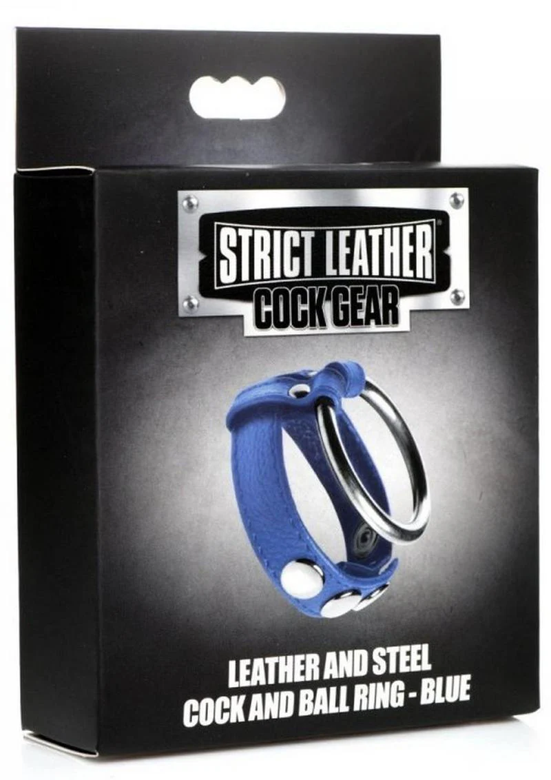 Strict Leather Cock Gear Leather and Steel Cock and Ball Ring - Image 2