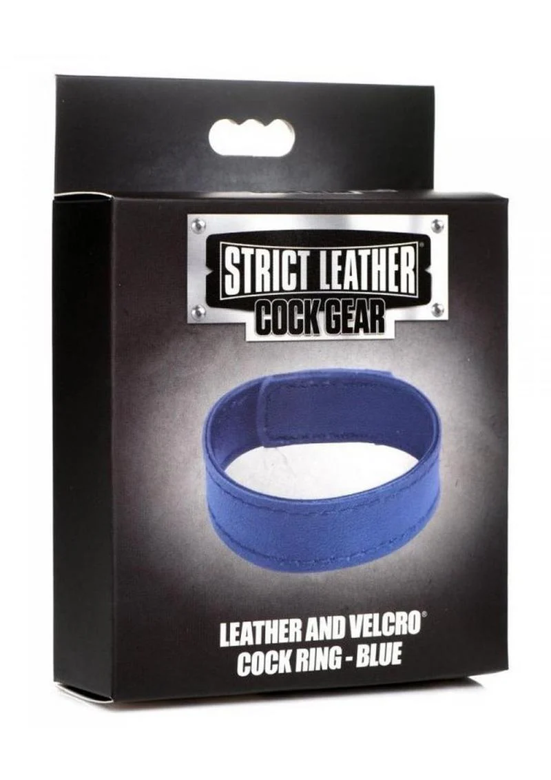 Strict Leather Cock Gear Velcro Leather Cock Ring - Image 2