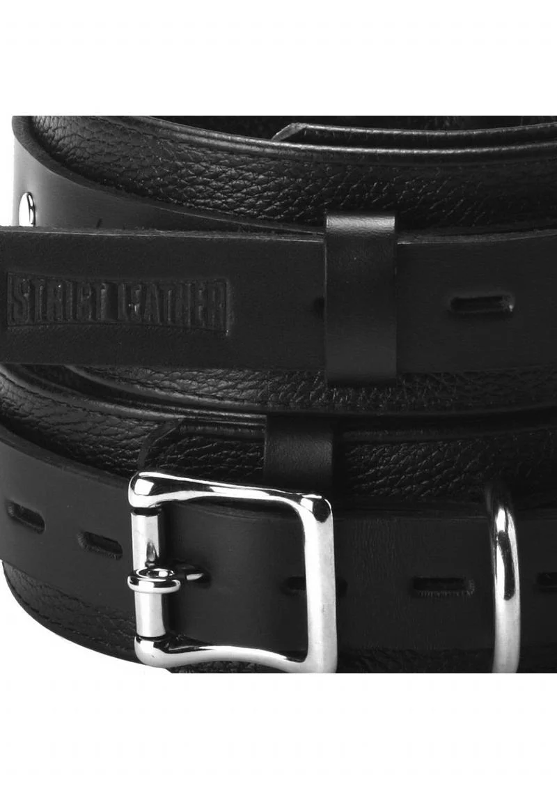 Strict Leather Deluxe Locking Thigh Cuffs - Image 3