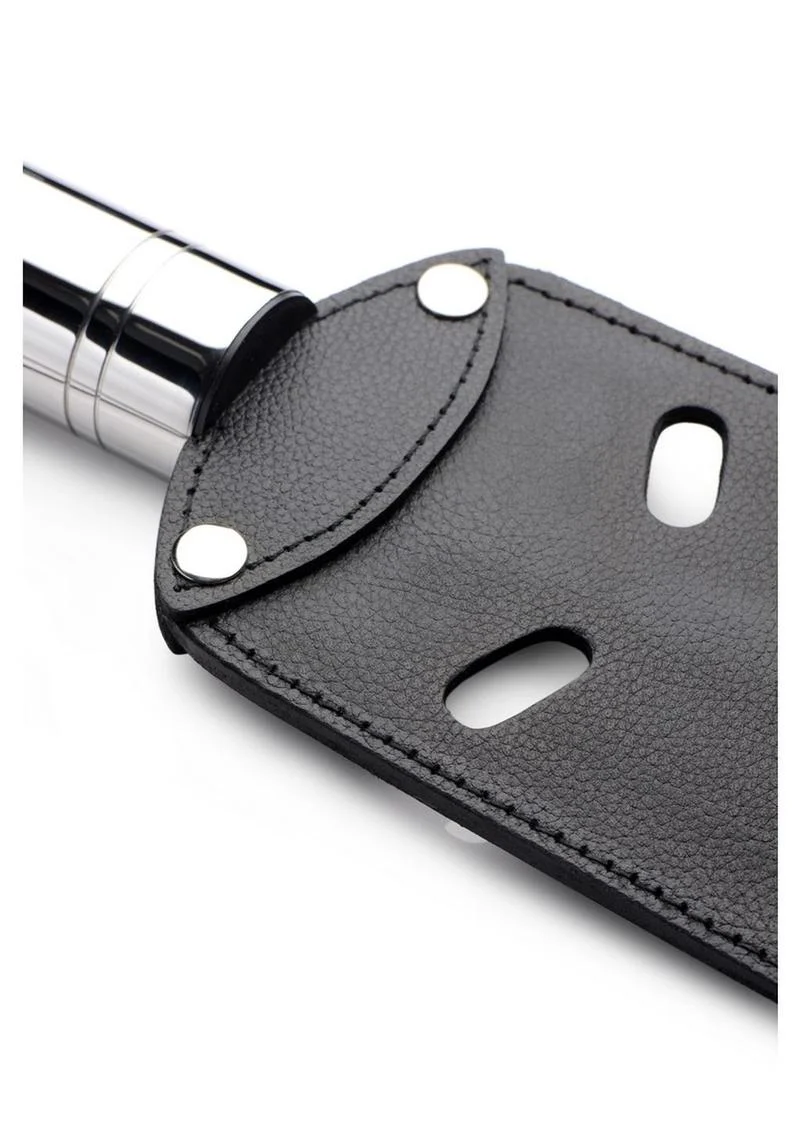 Strict Leather Paddle with Slots