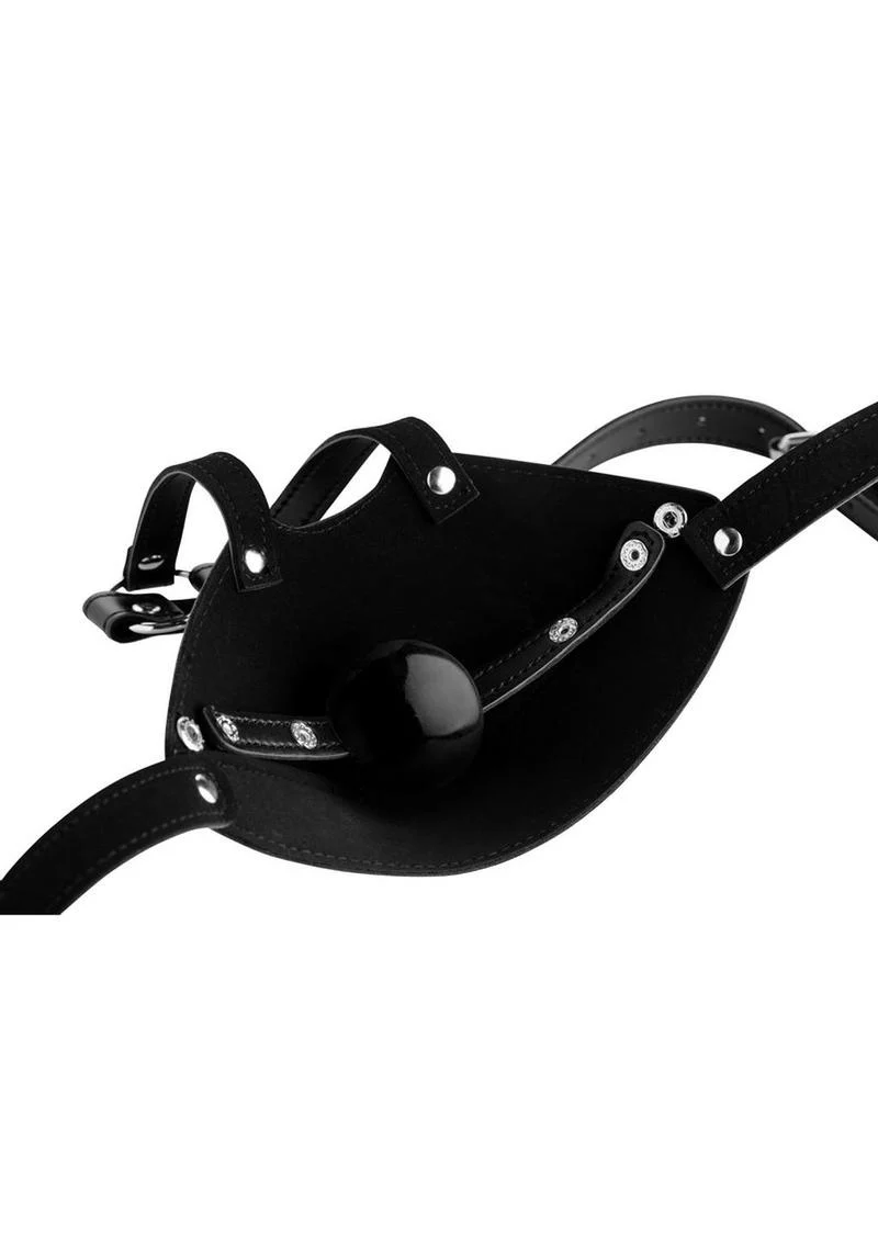 Strict Mouth Harness with Ball Gag - Image 3