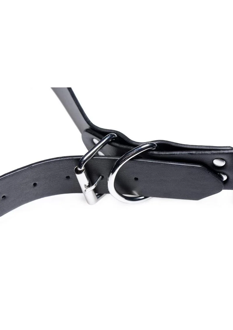 Strict Padded Thigh Sling with Wrist Cuffs - Image 4