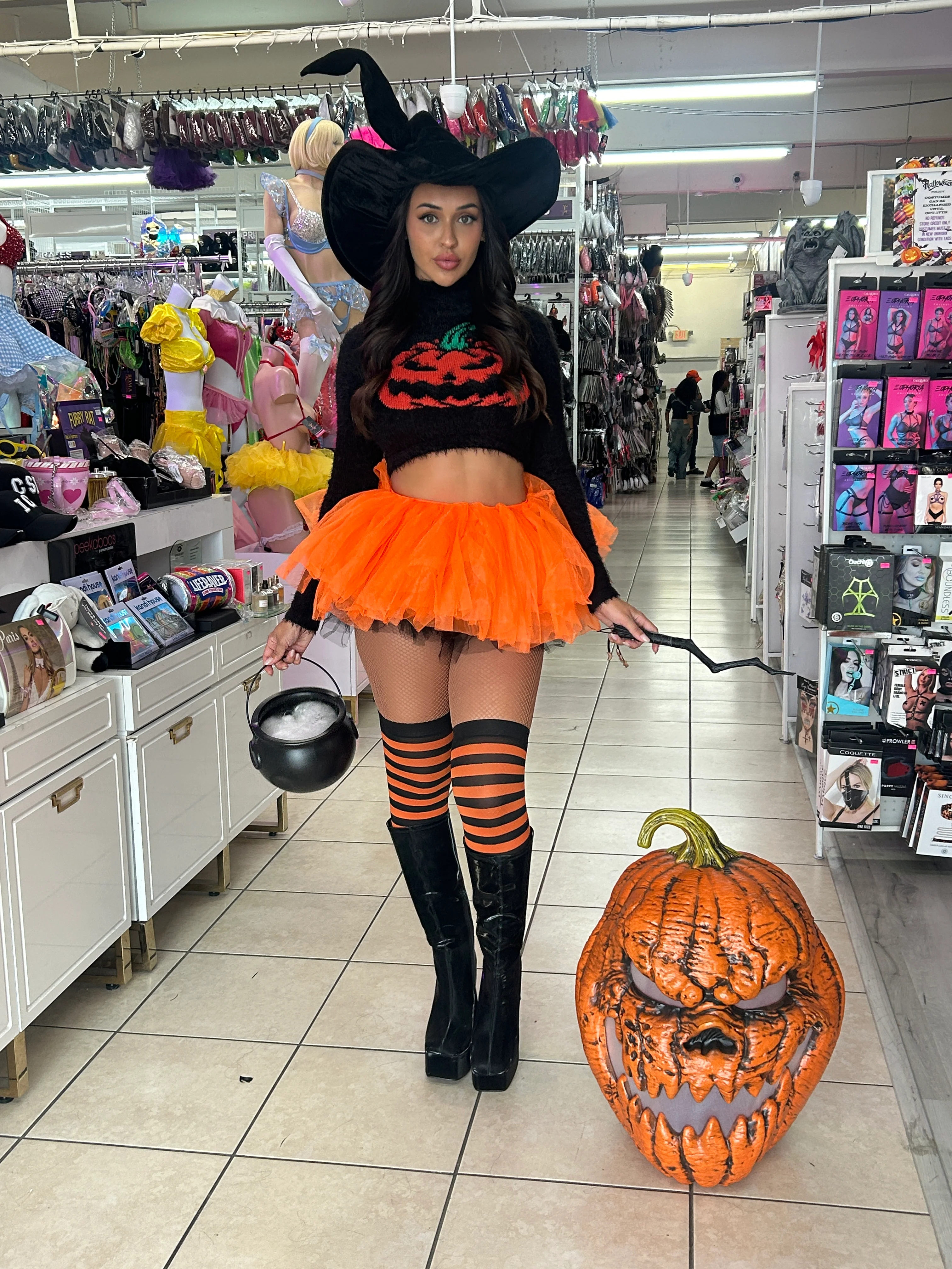 Styled Cute Pumpkin Ballerina - Image 7