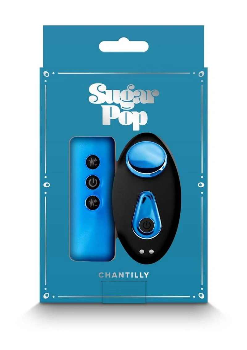 Sugar Pop Chantilly Rechargeable Silicone Remote Controlled Panty Vibe - Image 4