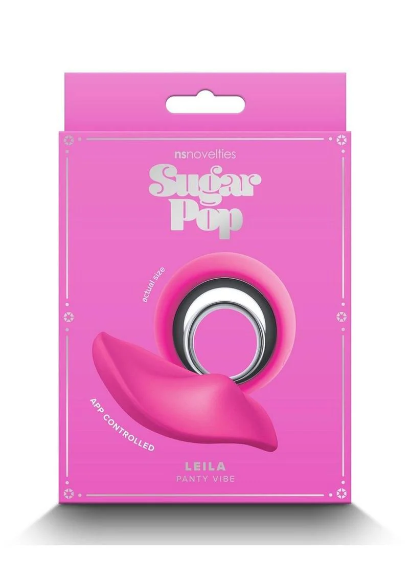 Sugar Pop Leila Rechargeable Silicone Panty Vibe - Image 2