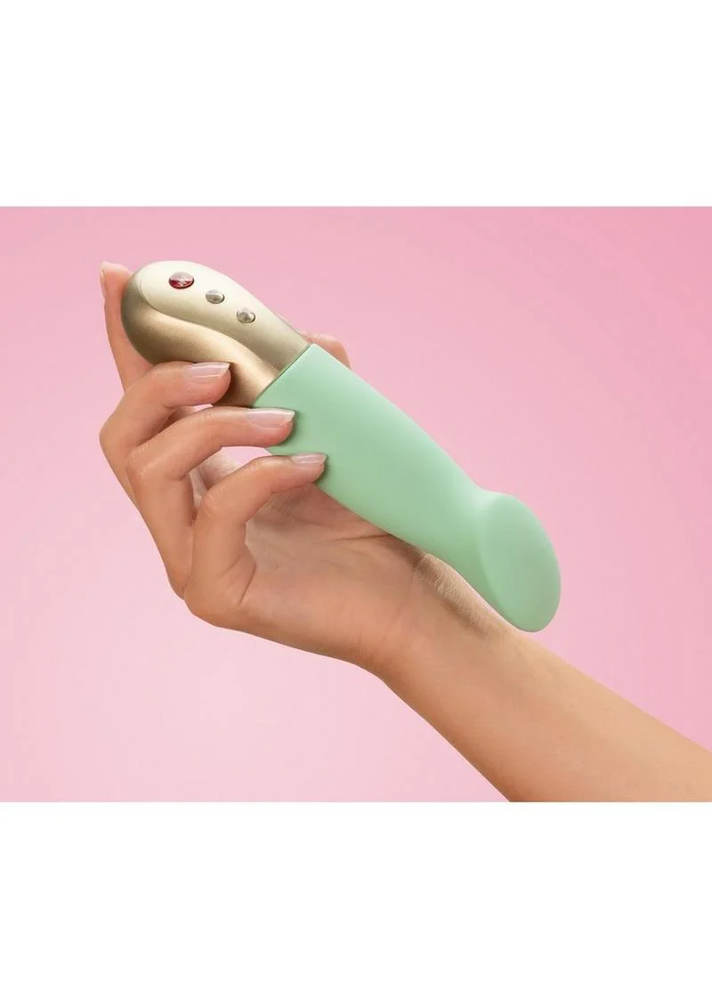 Sundaze Silicone Dual Stimulating Vibrator - Pistachio - Image 4