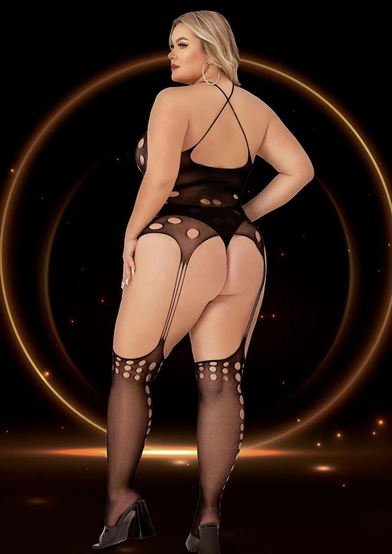 Suspender Hose Bodystocking - Image 5