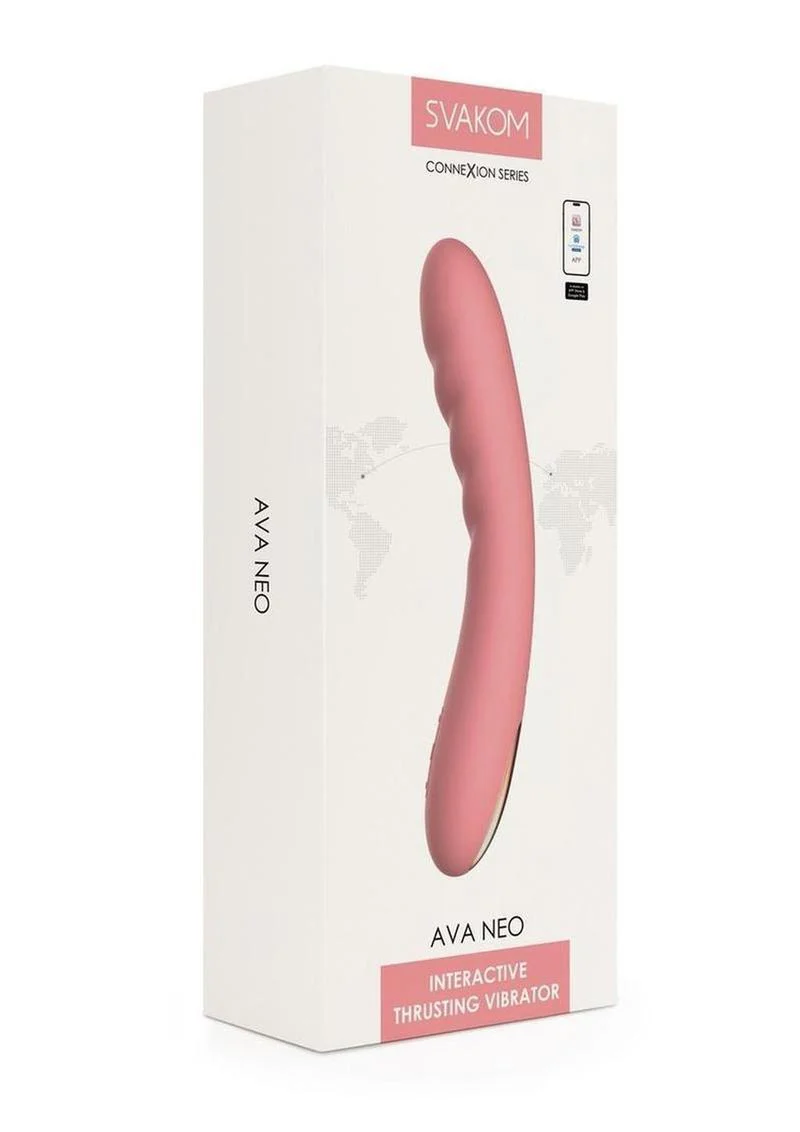 Svakom Ava Neo Rechargeable Silicone Vibrator with Remote - Image 2