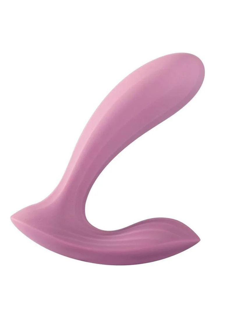 Svakom Erica Rechargeable Silicone App Compatible Dual Vibrator with Clitoral Stimulator and Remote - Image 3