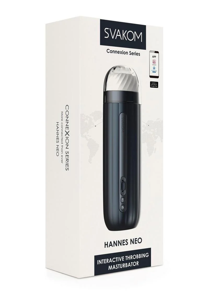 Svakom Hannes Neo Interactive Rechargeable Masturbator - Image 2