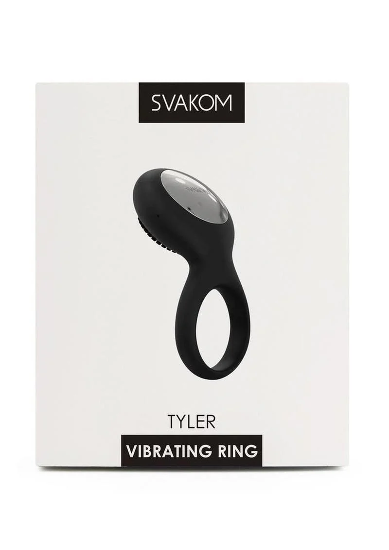 Svakom Tyler Silicone Rechargeable Clitoral Stimulator Couple's Ring - Image 2