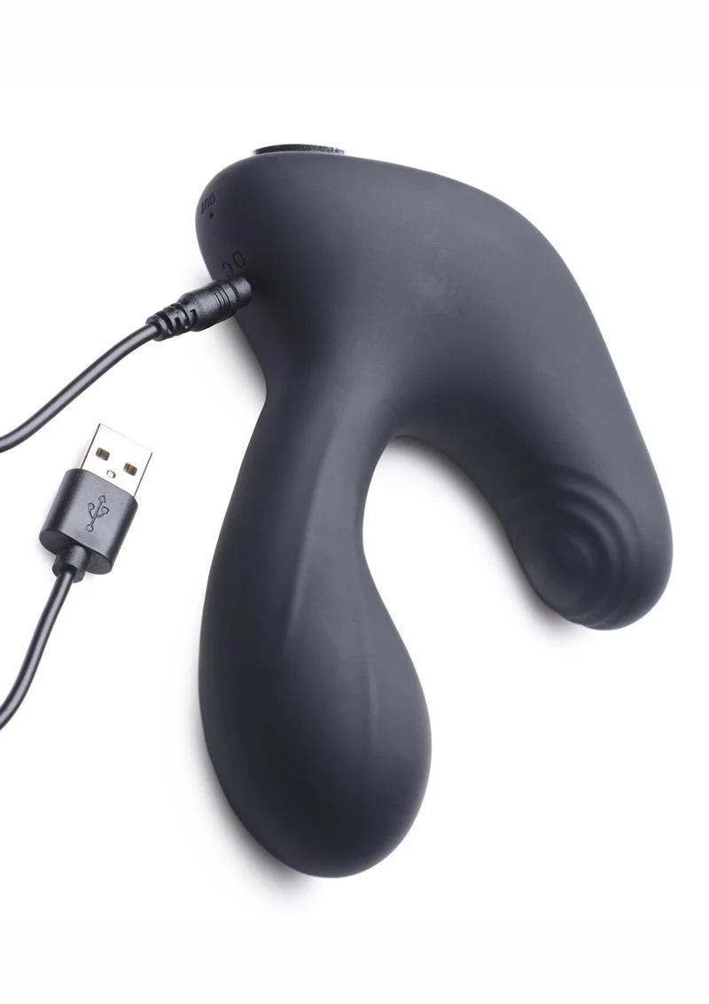 Swell 10x Inflatable and Tapping Rechargeable Silicone Prostate Vibrator with Remote Control - Image 4