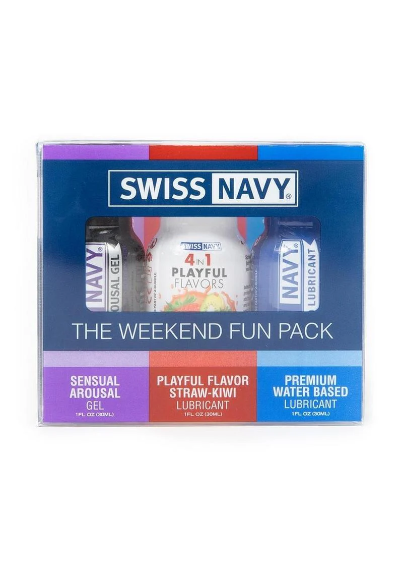Swiss Navy Weekend Lubricants Fun