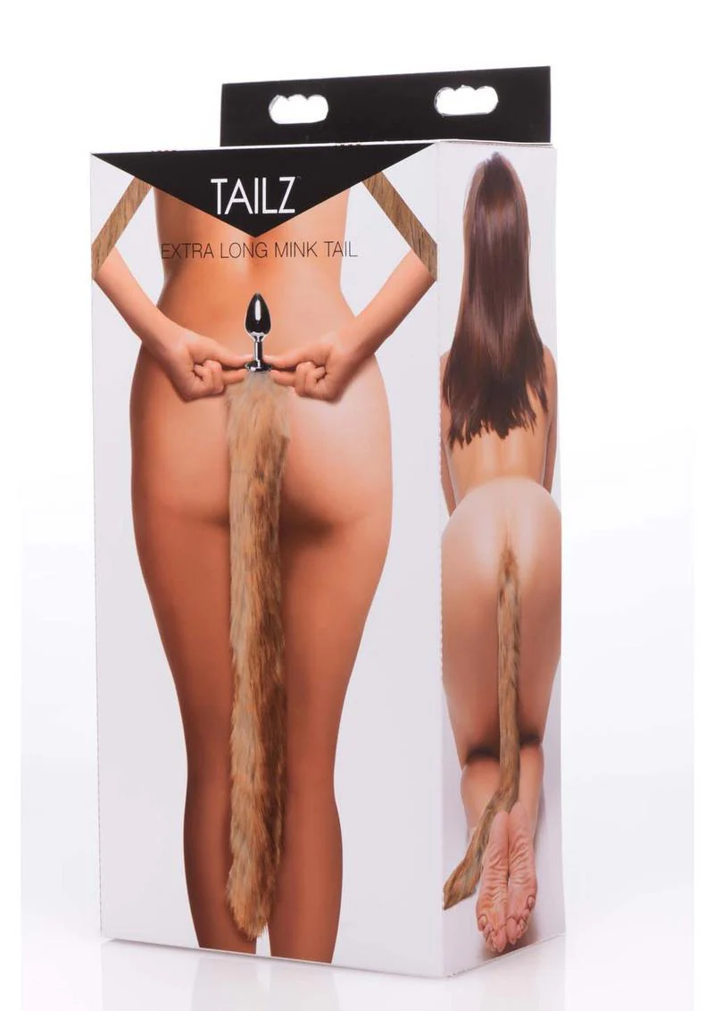 Tailz Extra Long Mink Tail - Image 2