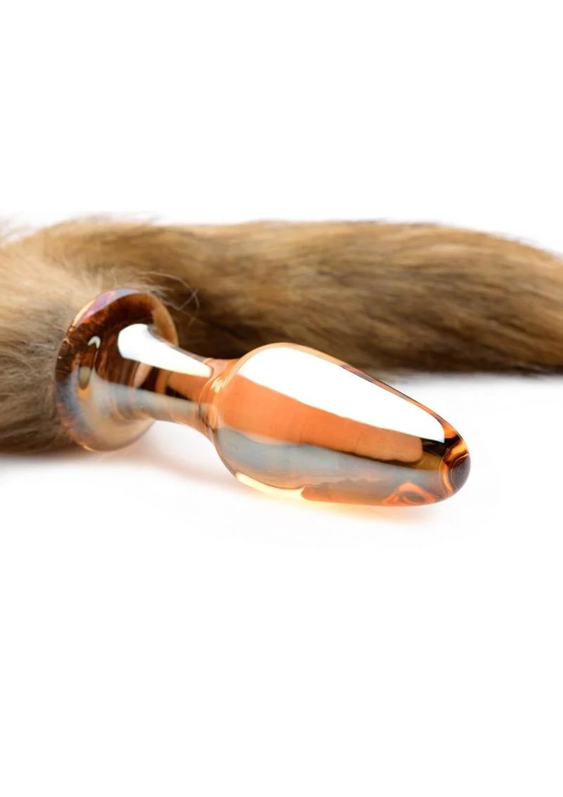 Tailz Fox Tail Glass Anal Plug - Image 3