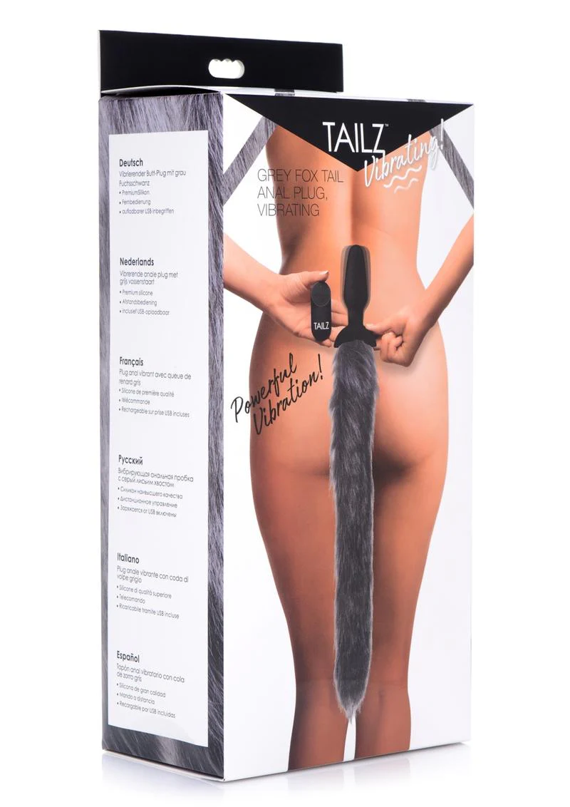 Tailz Vibrating Fox Tail - Image 2
