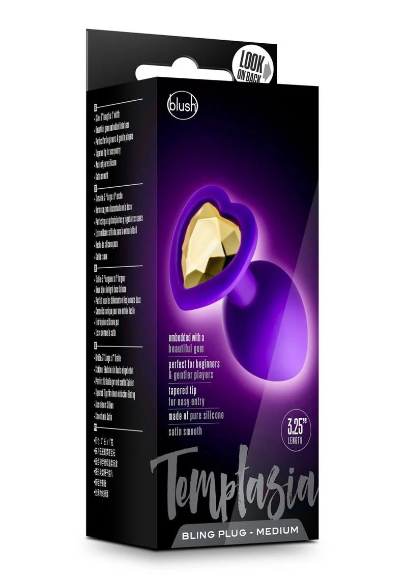 Temptasia Bling Plug Silicone Butt Plug - Image 13