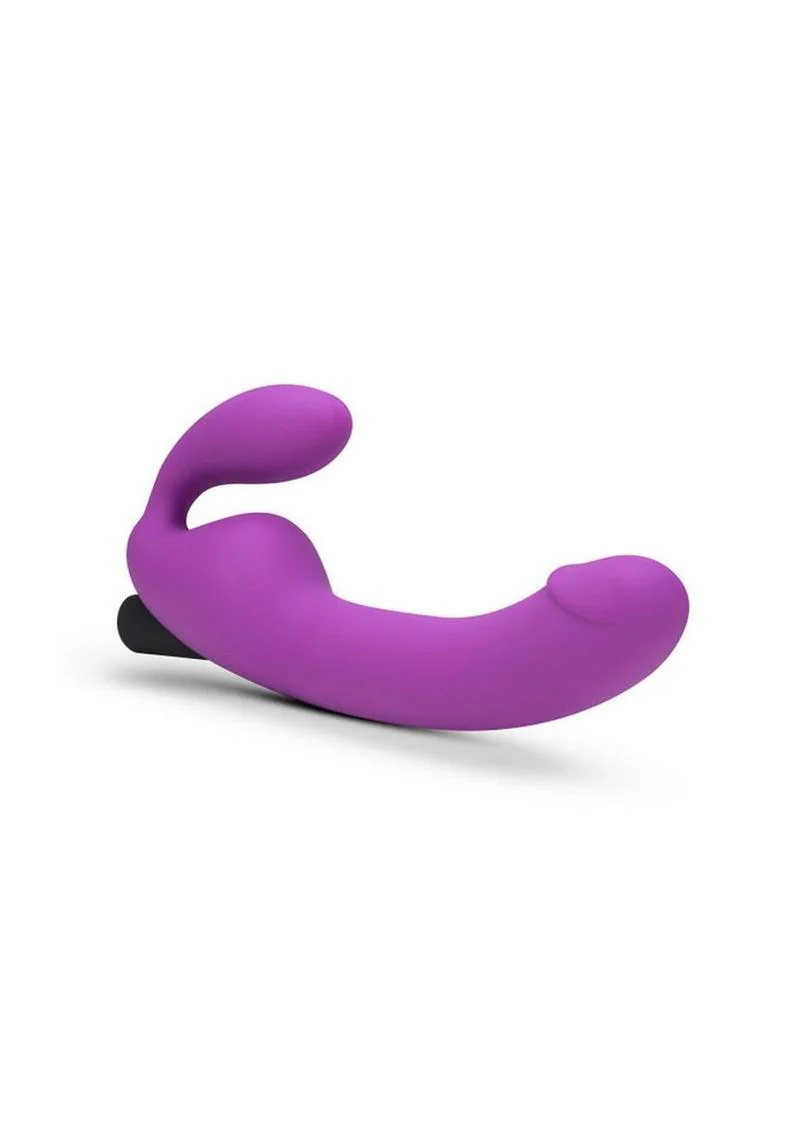 Temptasia Cyrus Strapless Silicone Vibrating Dildo with Rechargeable Bullet - Image 4