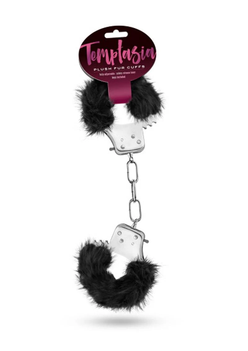 Temptasia Plush Fur Cuffs - Image 2